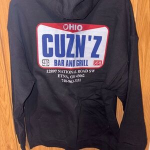 Black CUZN'Z Bar and Grill Hoodie